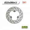 NG041 TARCZA HAMULCOWA HONDA CBR 600F '87-'90 (220x88x4,5)